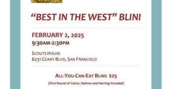 CRA is one of the sponsors of the “Best in the West Blini”